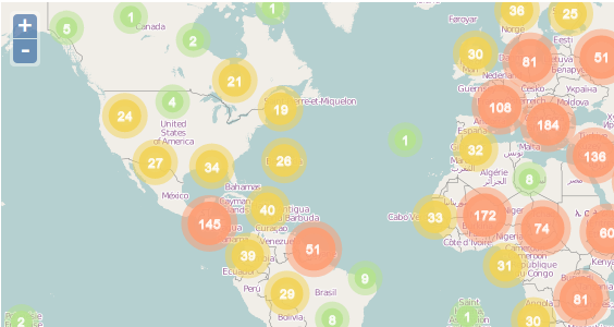 OpenLayers vector layer with clustering